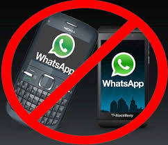WhatsApp 'breaks up' with Blackberry and Nokia.