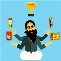 Unstoppable Baba. Patanjali now predicts to be top FMCG company by one year.