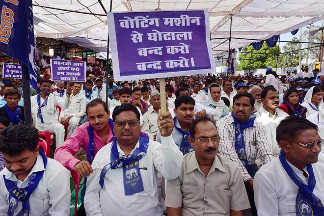 Irresponsible politics by opposing EVM, it's a revolution in democracy which may further become accountable with VVPAT.