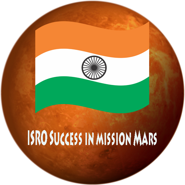 Congratulation to ISRO on success of Mission Mars.