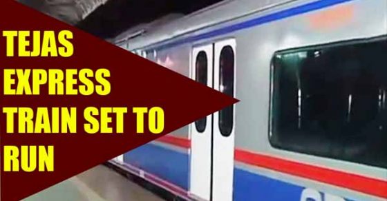'Tejas Express' set to hit tracks, will start plying soon.